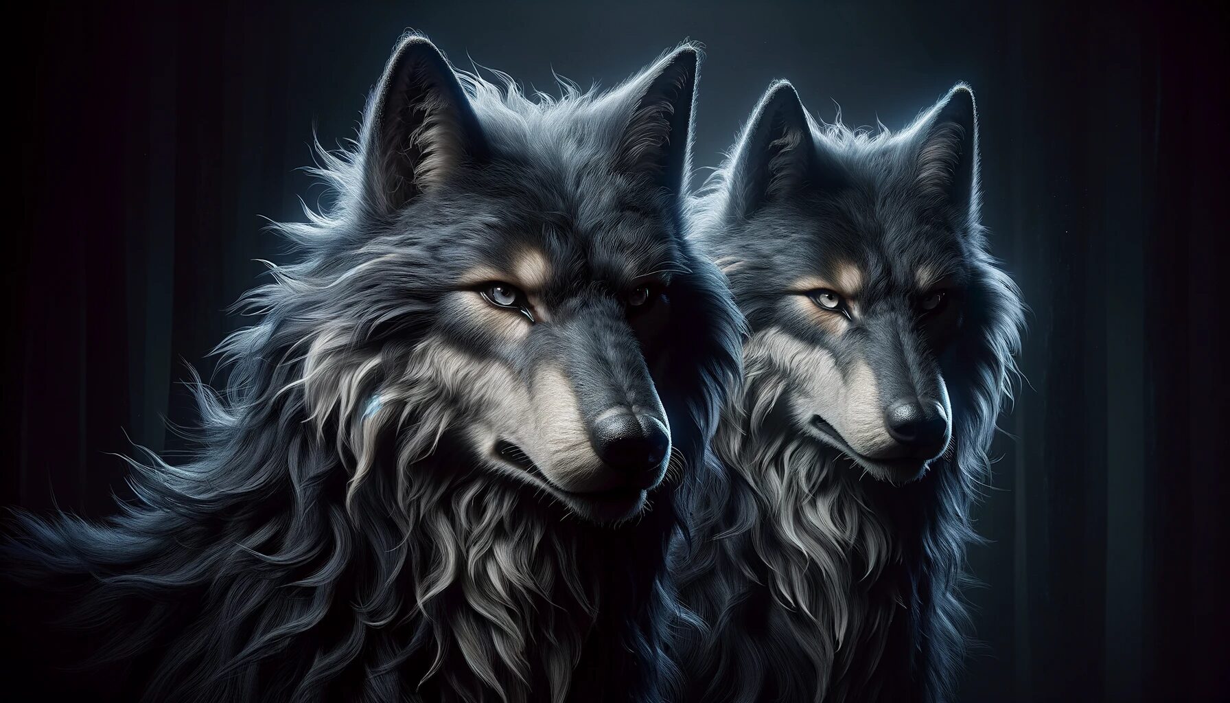 Geri and Freki - Odins Loyal Wolves | mythicalcreatures.info