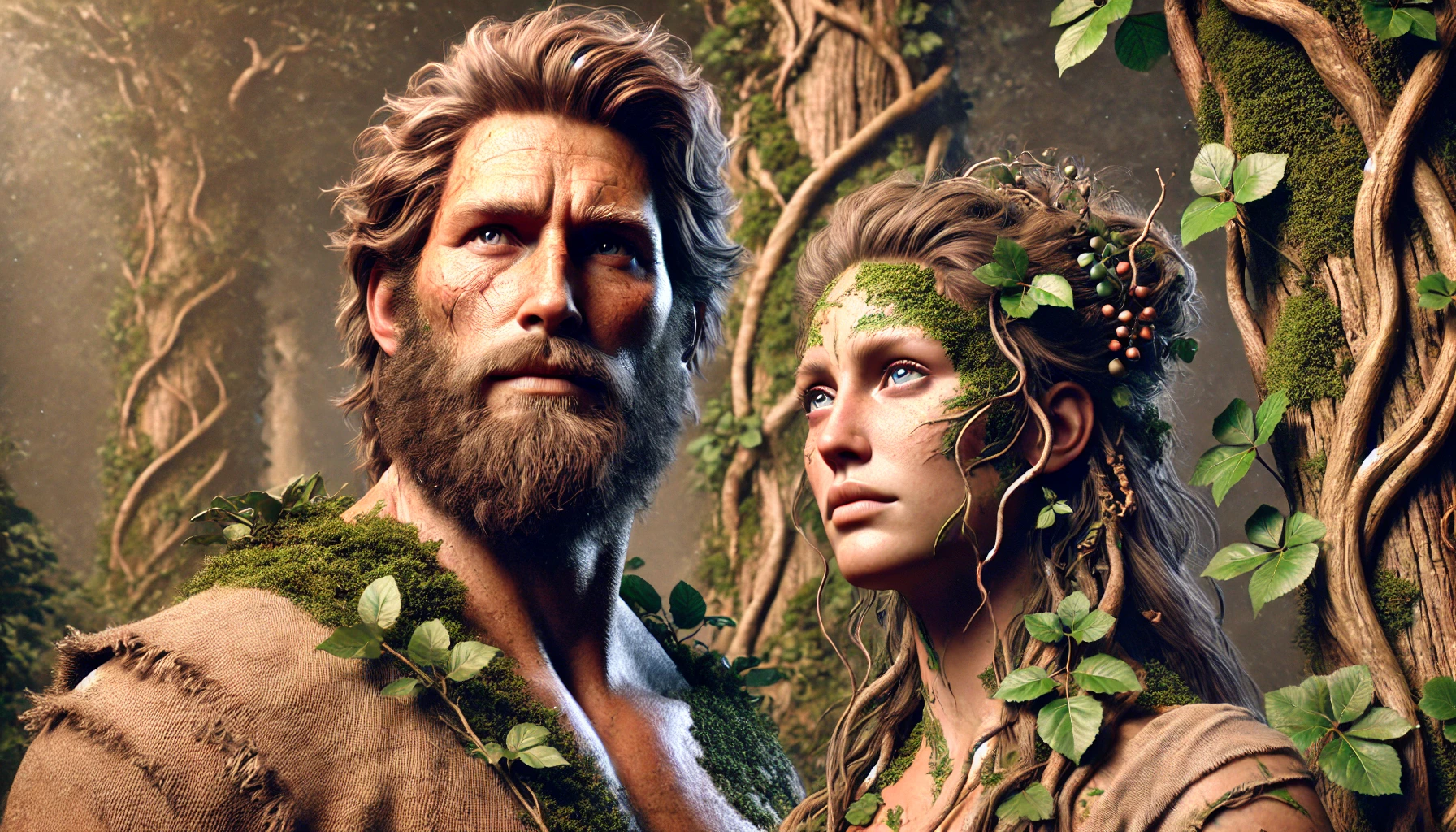 Ask and embla origin of humanity mythicalcreatures info