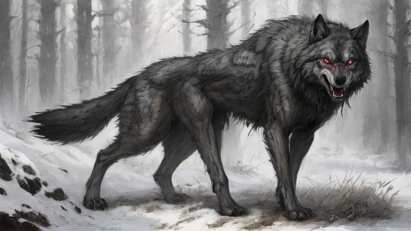 Beast of Gévaudan - Enigmatic Terrorizing Creature | mythicalcreatures.info