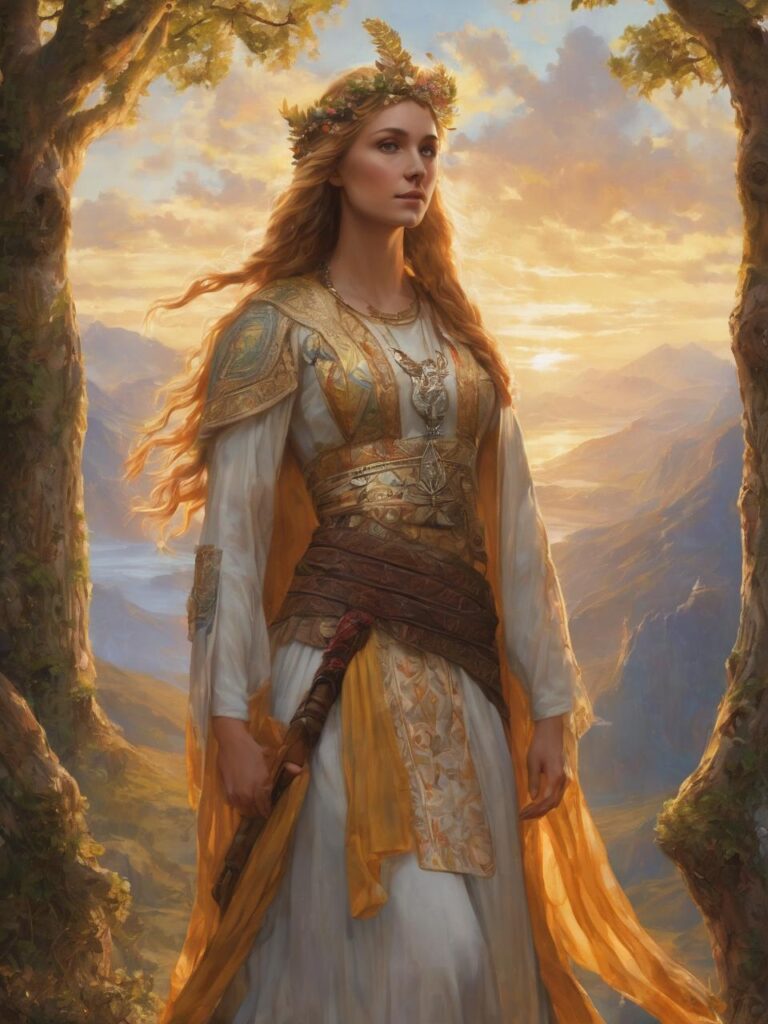 Frigg Post Frigg - Asgard's Wise Queen | mythicalcreatures.info