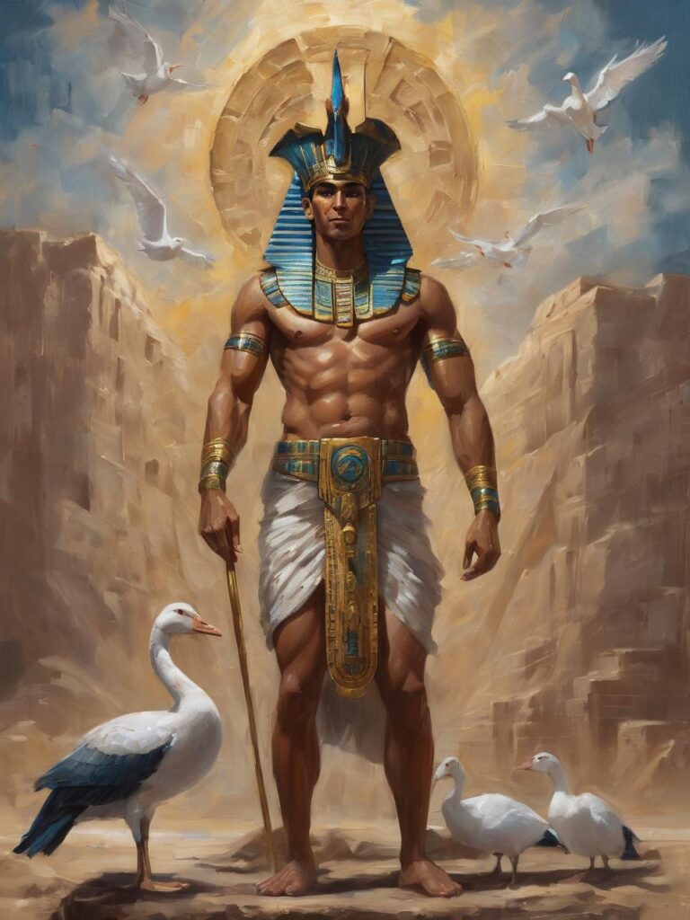 Geb - Egyptian Earth Deity | mythicalcreatures.info