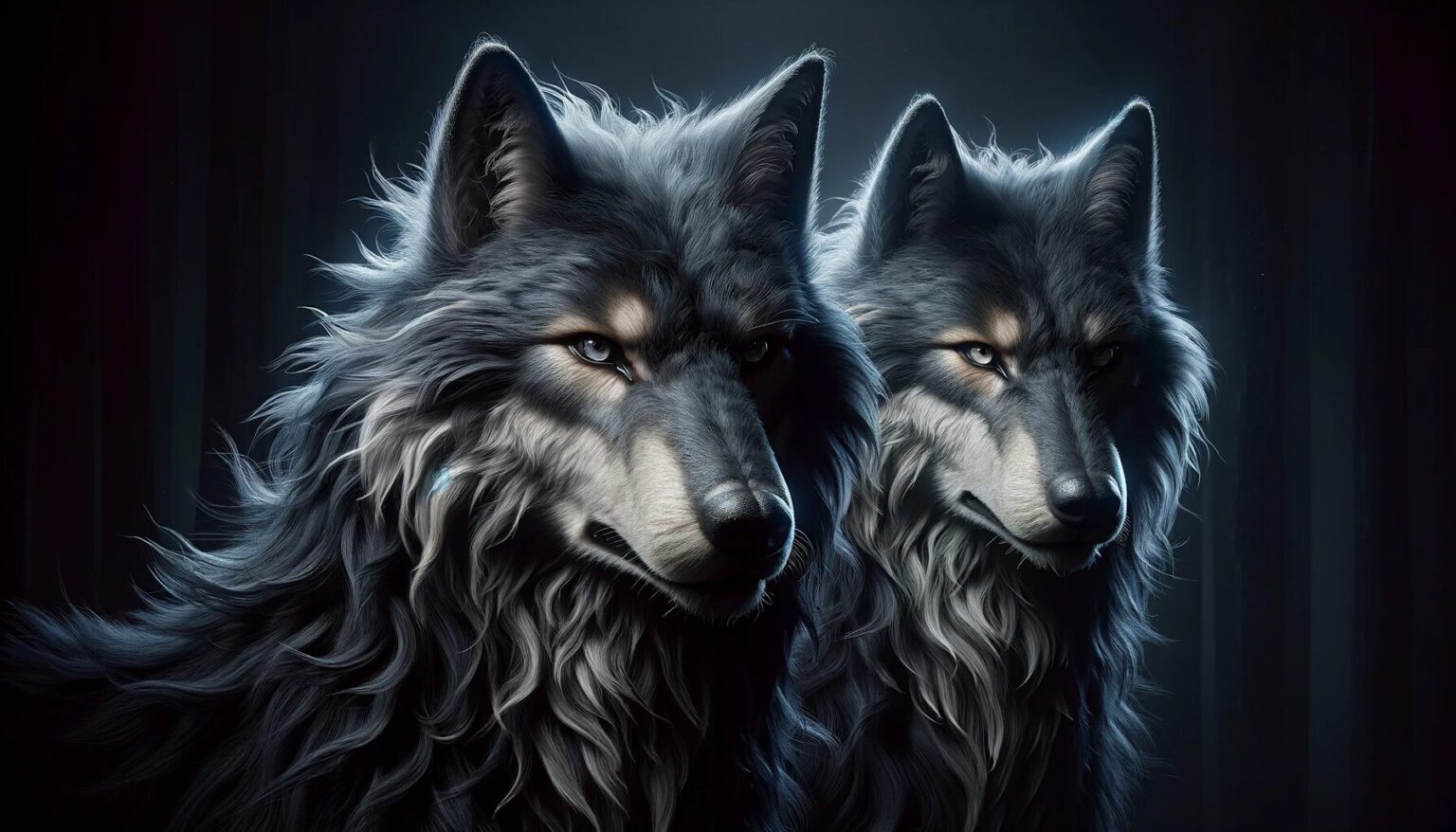 Geri and Freki - Odin's Loyal Wolves | mythicalcreatures.info