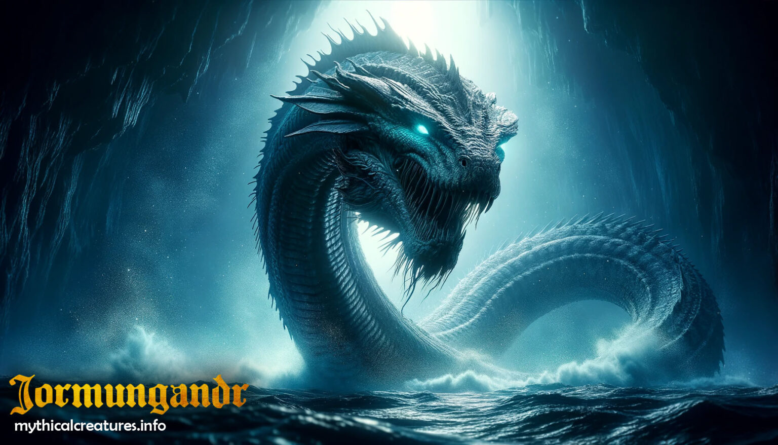 Jormungandr - Norse chaos serpent | mythicalcreatures.info