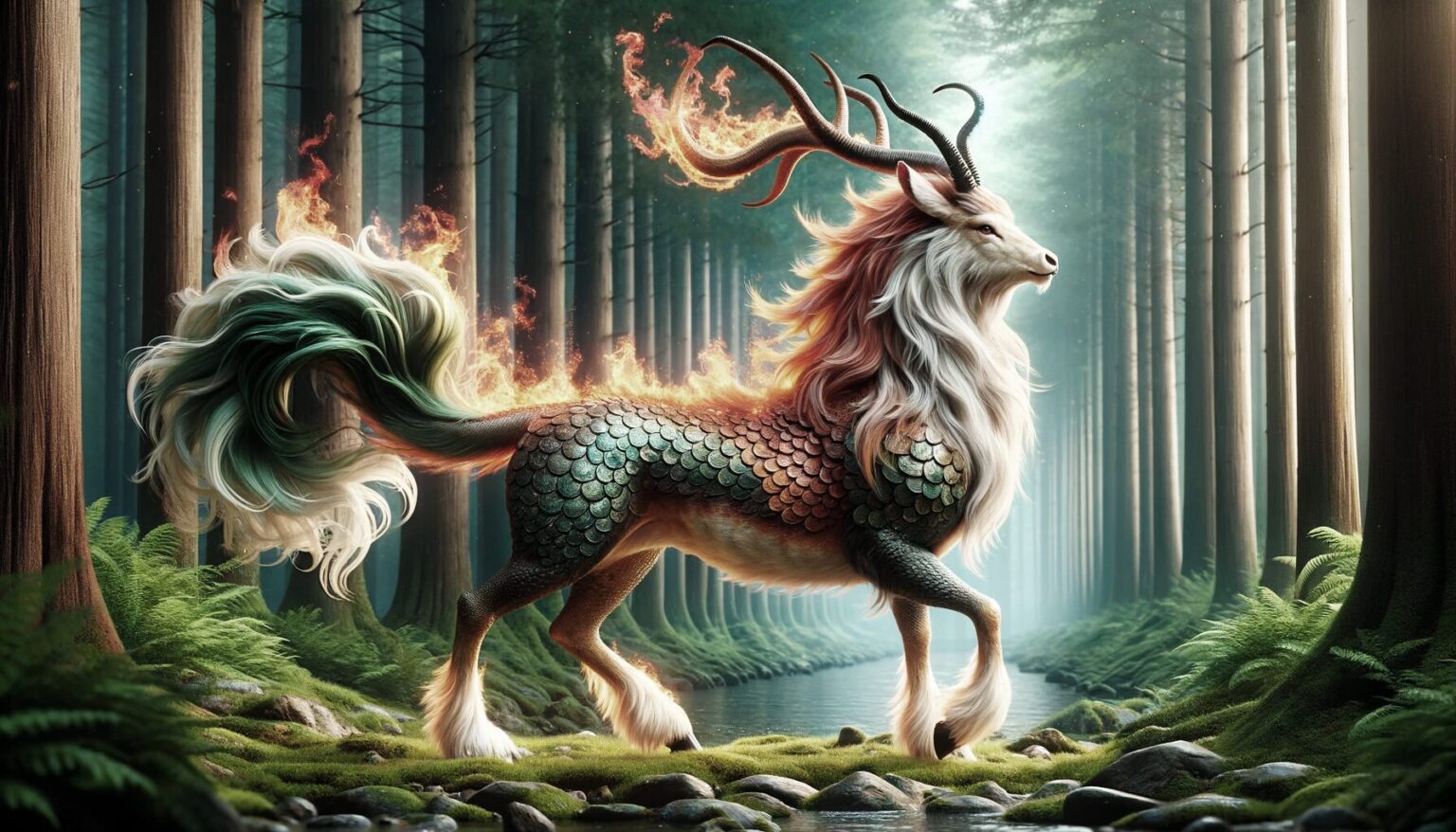 Kirin - Mythical Creature Symbolizing Good Fortune | mythicalcreatures.info