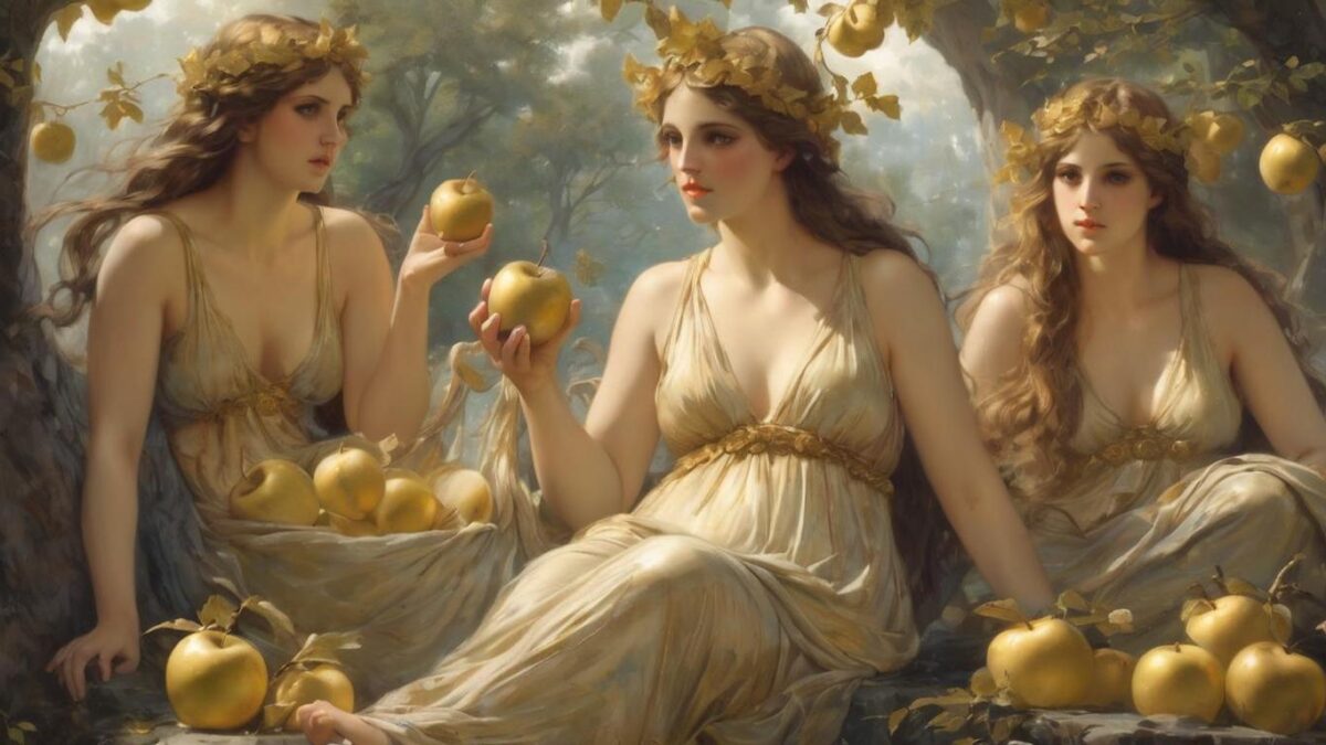 Hesperides Golden apple guardians mythicalcreatures.info