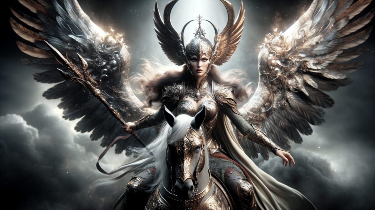 Valkyrie - Warrior Maiden of Valhalla | mythicalcreatures.info