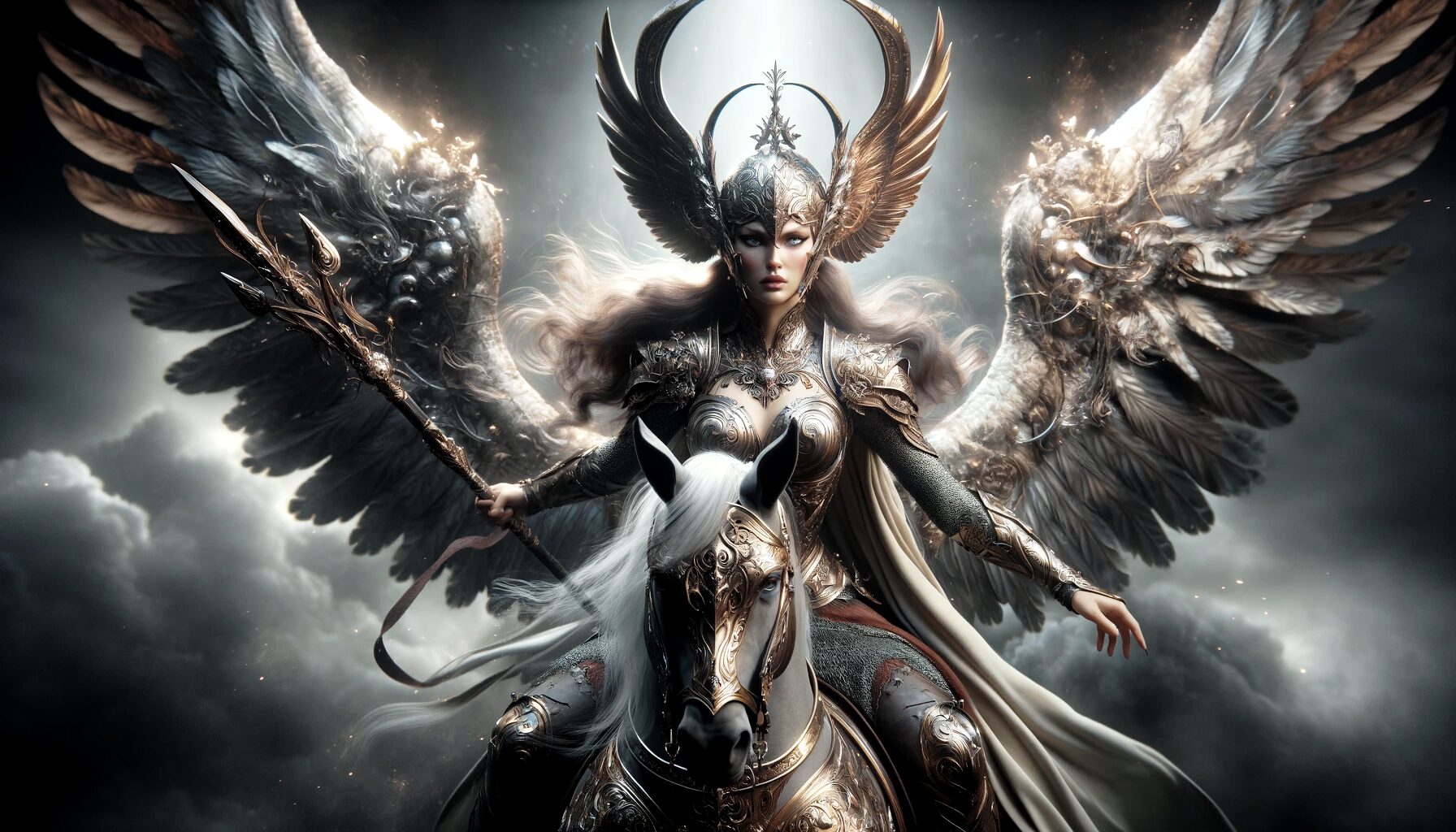 Valkyrie - Warrior Maiden of Valhalla | mythicalcreatures.info