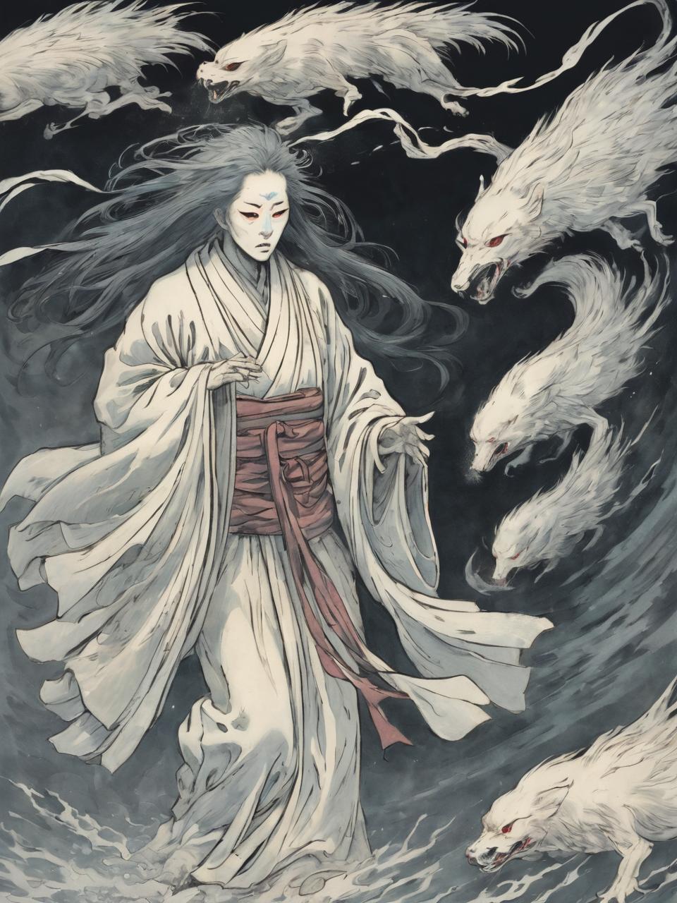 Yūrei - Japanese Ghost Spirit | mythicalcreatures.info