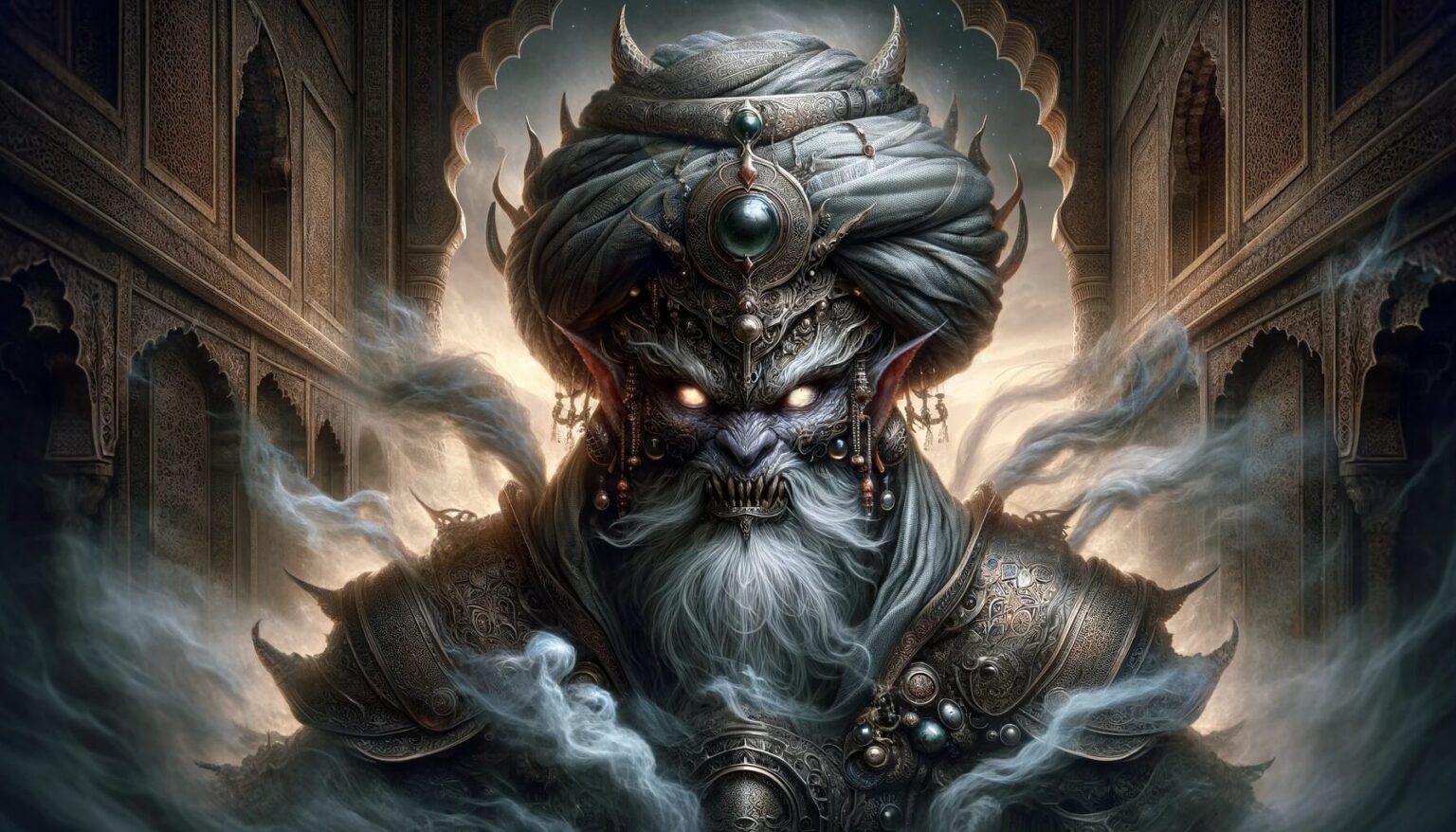 Islam Creatures Jinn - Islamic supernatural beings | mythicalcreatures.info